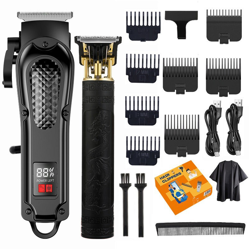 3-Piece Professional Hair Clipper & Trimmer Kit for  Men