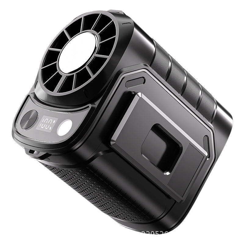 Semiconductor Clamp-On Cooling Fan — Portable Clamp-On Fan