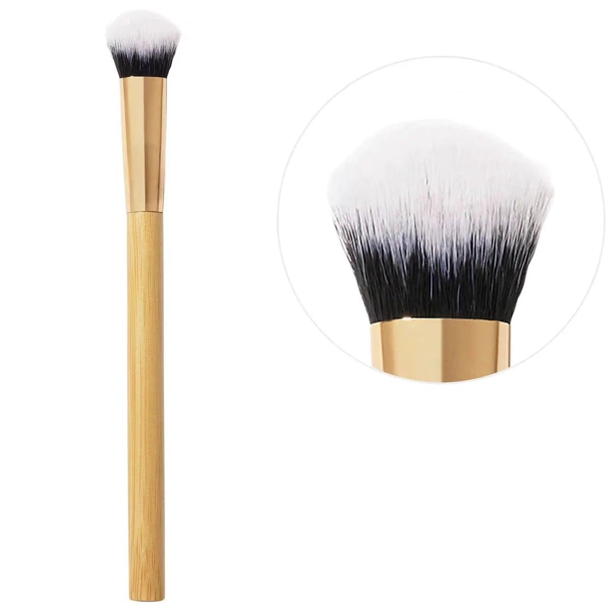 ✨Fluffy Dome Foundation Brush, Soft Makeup Blending Brush