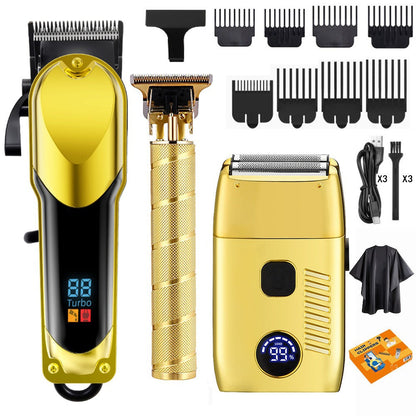 3-Piece Professional Hair Clipper & Trimmer Kit for  Men