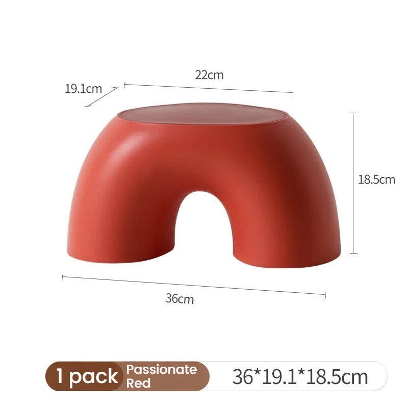 Simple Ring-shaped Rainbow Thickened Stool