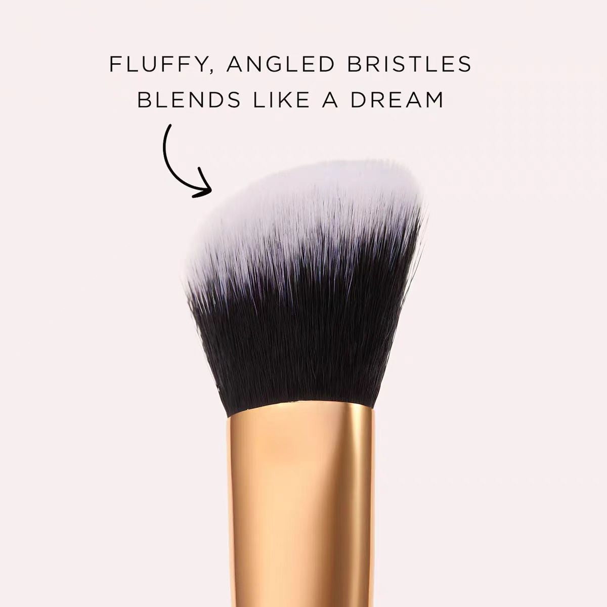 ✨Fluffy Dome Foundation Brush, Soft Makeup Blending Brush