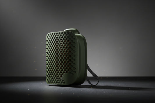 🔊 Magnetic Clip-On Bluetooth Speaker – IPX7 Waterproof, TWS Stereo & Ultra-Light 80g Wearable Design