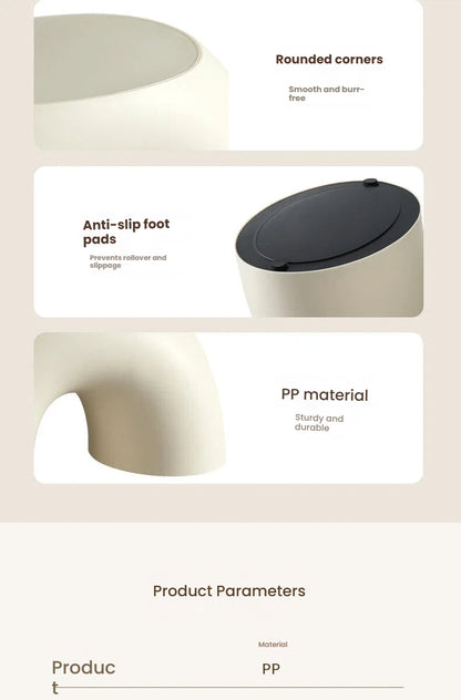 Simple Ring-shaped Rainbow Thickened Stool