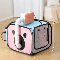Purple Cat Face Drying Bag + Low Noise Dryer