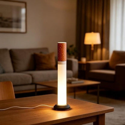 🚬 Cigarette Tube Shaped Style Floor Lamp | Retro Industrial Novelty Ambient  Light