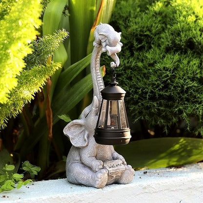 Solar Elephant Garden  Light