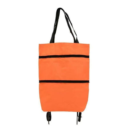 ✨2 in 1 Lightweight Collapsible Shopping Cart