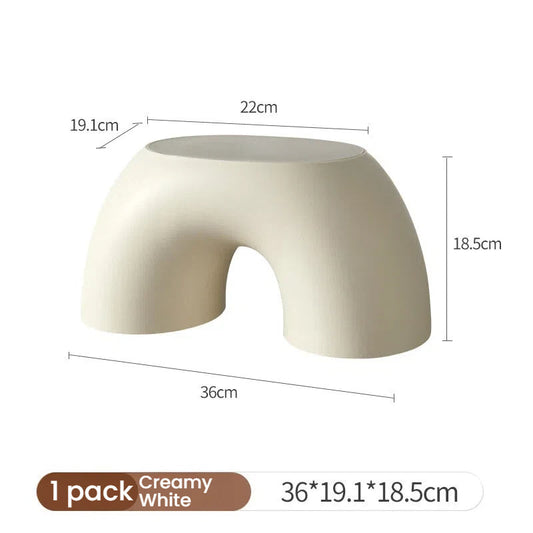 Simple Ring-shaped Rainbow Thickened Stool