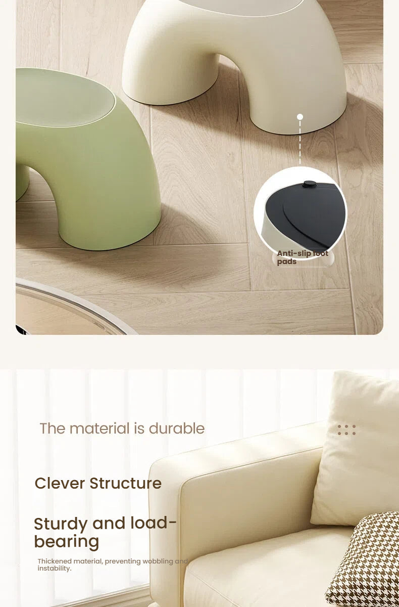 Simple Ring-shaped Rainbow Thickened Stool