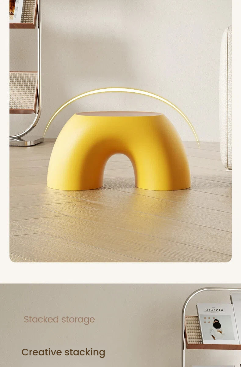 Simple Ring-shaped Rainbow Thickened Stool