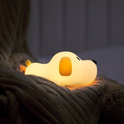 Night Light USB‑Charged Silicone Pat‑Style Bedside Lamp For Bedrooms, Eye‑Protective Night Light For Feeding, Mood Lighting, And Bathroom Use
