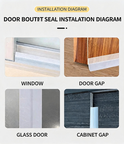 Early Winter Sale -49% OFF🔥 - Weather Stripping Door Seal Strip (5M/16.4FT)