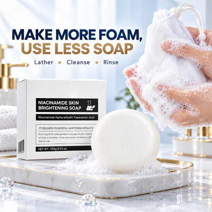 Niacinamide Brightening Soap Bar – Gentle Body Cleanser for Smooth, Radiant Skin