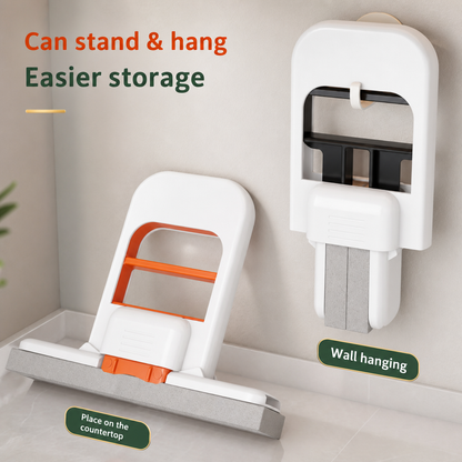 Handheld Mini Mop for Streak-Free Counters and Spotless Surfaces