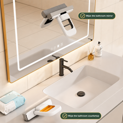 Handheld Mini Mop for Streak-Free Counters and Spotless Surfaces