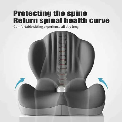 ❤️Sit Longer in Comfort with Ergonomic Memory Foam Back & Seat  Support