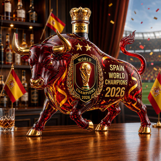 🏆 Exclusive Spain 2026 World Champion Commemorative Bottle