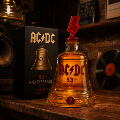 🔔 AC/DC 53rd Anniversary Hell’s Bells Decanter Bottle🔥