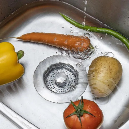 🔥Hot Sale 49% OFF- Upgraded 3 in 1 Kitchen Sink Drain Strainer