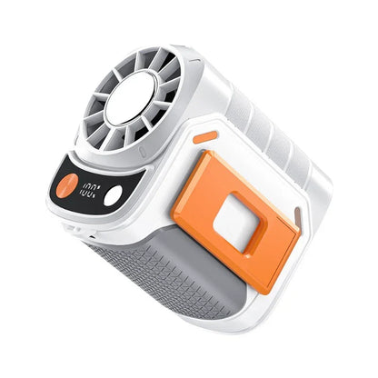 Semiconductor Clamp-On Cooling Fan — Portable Clamp-On Fan