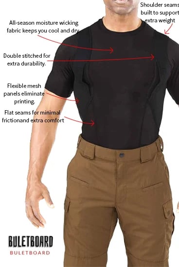 MEN/WOMEN'S CONCEALED HOLSTER T-SHIRT🎉🎉