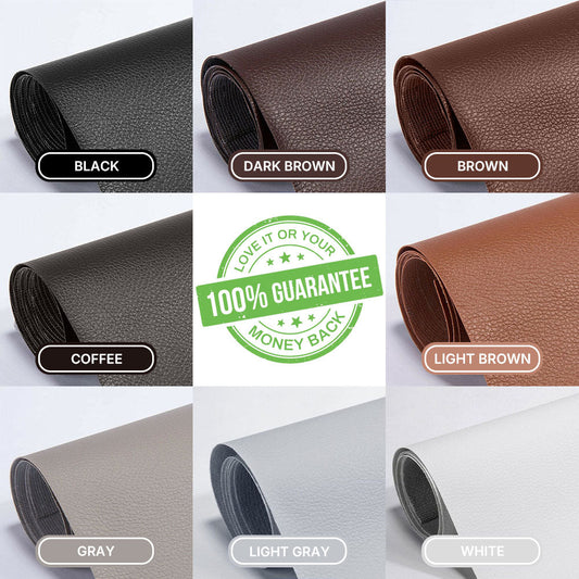 🔥Last Day 50% OFF✨Self‑Adhesive Leather Repair Patch for Couches, Car Seats & Furniture