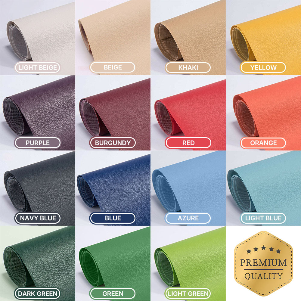 🔥Last Day 50% OFF✨Self‑Adhesive Leather Repair Patch for Couches, Car Seats & Furniture