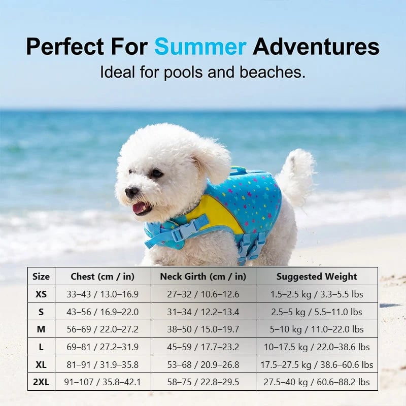 🐕 50% OFF NOW! 🛡️ High-buoyancy dog life jacket – professional life jacket, ergonomic fit & tear-resistant material – perfect for water adventures 🌊