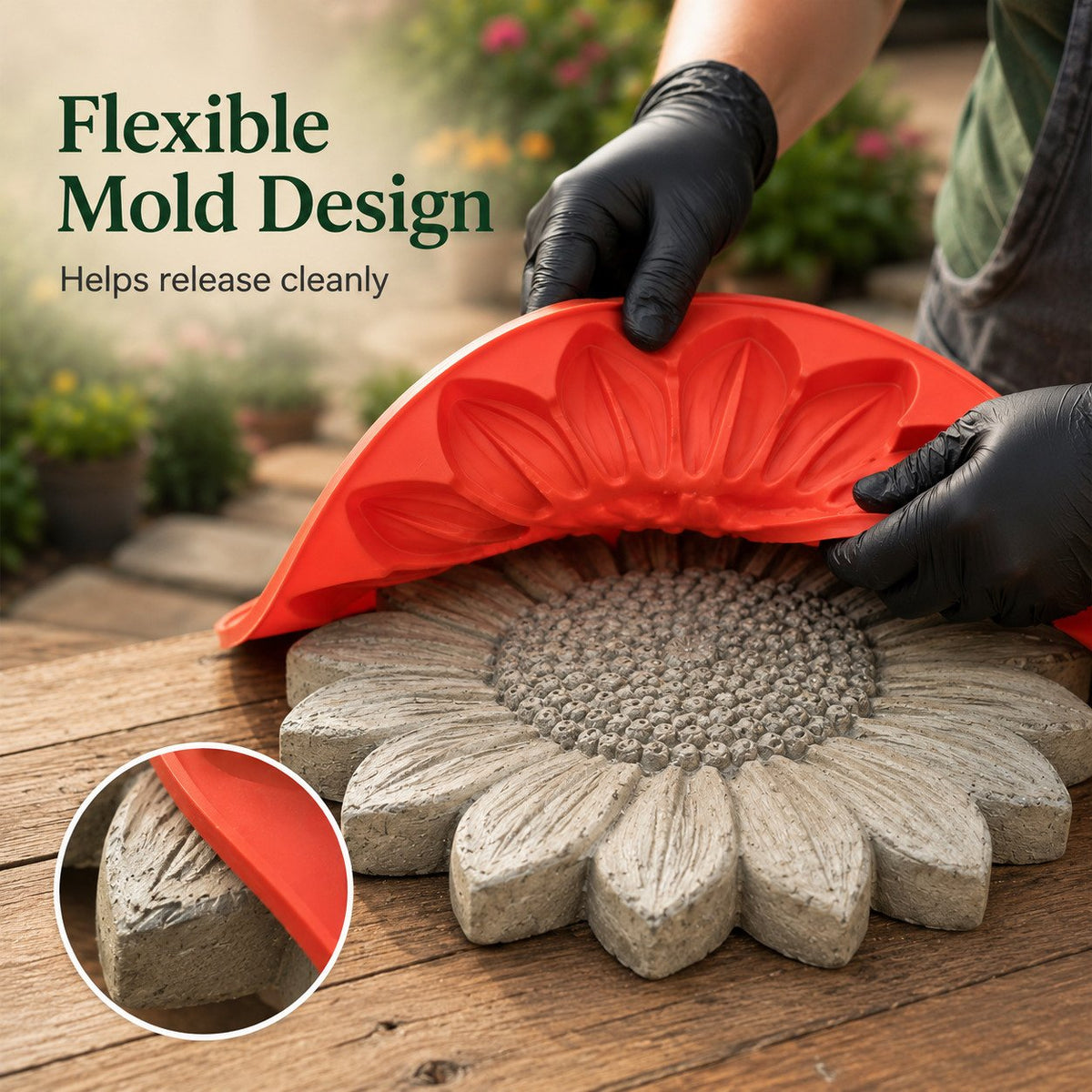 💥 LAST DAY 49% OFF - 🌻 Reusable Garden Art Mold – Make Your Garden Truly One of a Kind (📦Buy 3 Free Shipping)