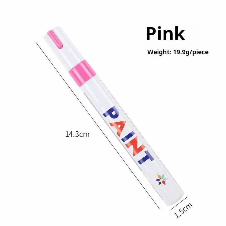 🎨 Oil-Based Paint Marker Pen | Waterproof & Quick-Dry | Tires, Shoes, Glass, Metal & More |  12 Colors