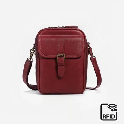 🔥Crossbody Leather RFID Bag