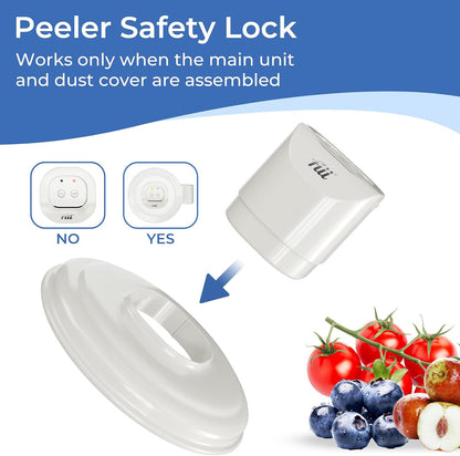 🔥LAST DAY 47% OFF｜Universal Automatic Peeler ✨Smart Kitchen Gadget Peels Fruit In Seconds