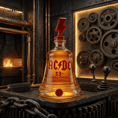 🔔 AC/DC 53rd Anniversary Hell’s Bells Decanter Bottle🔥