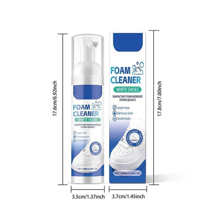 Water-free Sneaker Cleaner