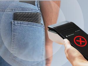 🔥Minimalist Pop-Up Wallet for Men – RFID Blocking Aluminum Card Holder with Cash Slot, ID Window & Leather Front Pocket