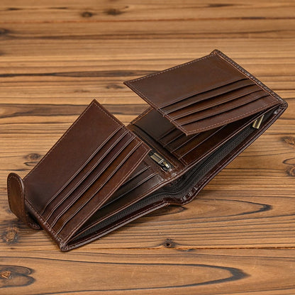 💕Hot Sale 30% Off💖👛Vintage Top‑Grain Genuine Leather Men’s Wallet