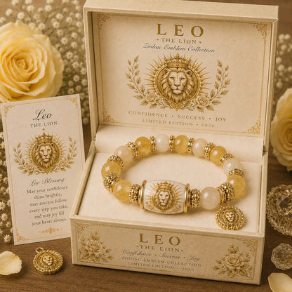 🔥🔥Limited Edition💫 12 Zodiac Bracelet – Natural Chalcedony, Your Sign, Your Energy