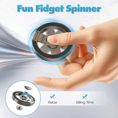 🔥Magnetic Phone Stand & Fidget Spinner  Combo