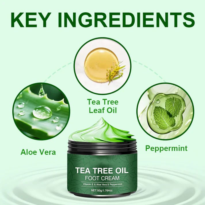 🥳2026 HOT SALE🥳💞50K+ SOLD!✨ 💝Soothing Aloe Vera & Tea Tree Foot Moisturizer