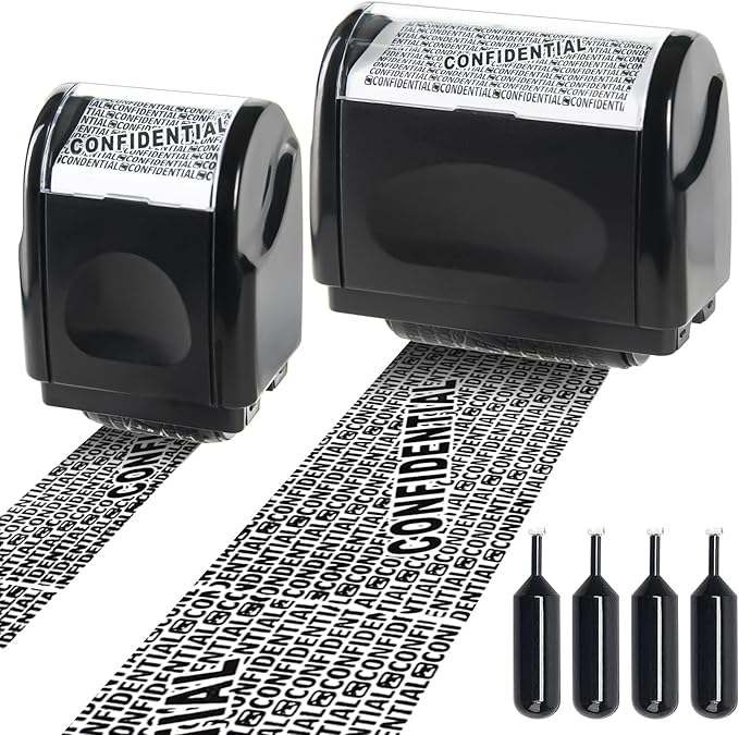 🔥🔥Privacy Protection Security Roller Stamp — Address & Billing Info Blocker, Home & Office Mailing Essentials 100m Long-Lasting Roll