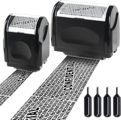 🔥🔥Privacy Protection Security Roller Stamp — Address & Billing Info Blocker, Home & Office Mailing Essentials 100m Long-Lasting Roll