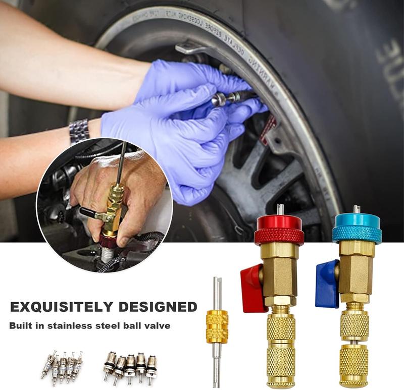 🔥Limited Time 50% Off✨AC Valve Core Remover & Installer Professional Kit