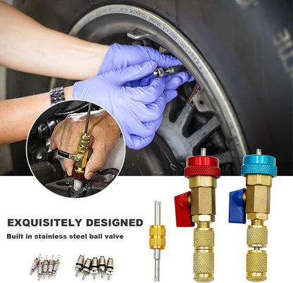 🔥Limited Time 50% Off✨AC Valve Core Remover & Installer Professional Kit