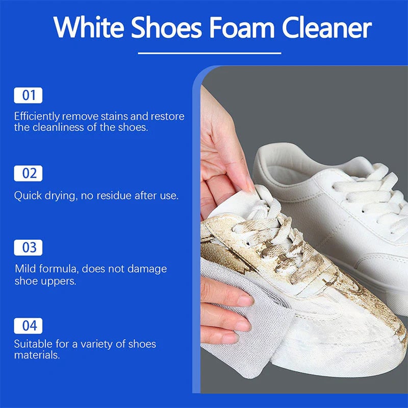 Water-free Sneaker Cleaner