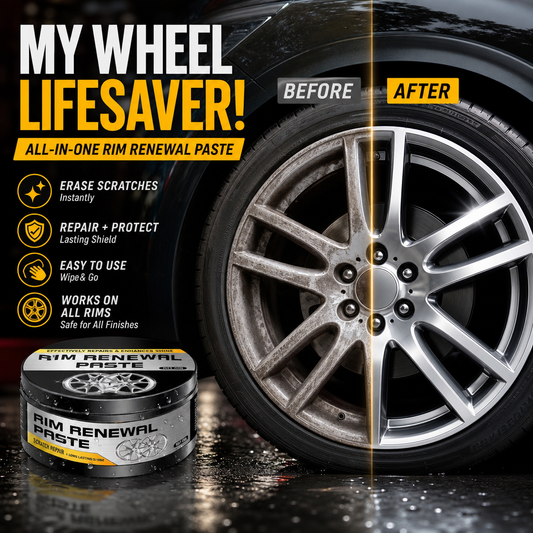 🥳2026 HOT SALE🥳💞50K+ SOLD!💨✨All-in-One Wheel Care & Restoration  Paste