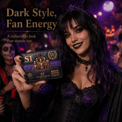 🦇Dark Universe Collector's Edition Wallet | Gothic Horror Themed Collectible Wallet Accessory