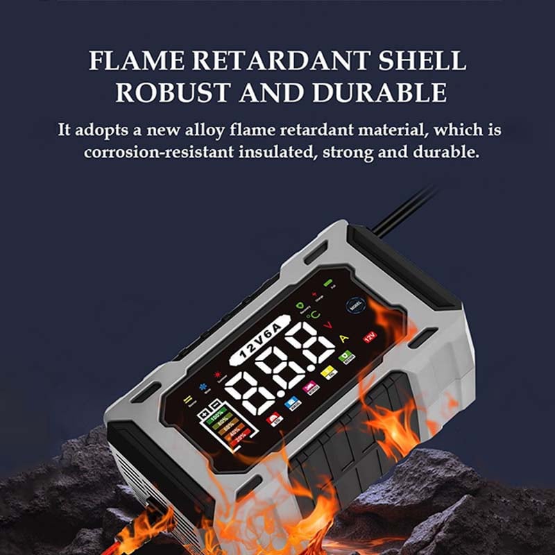 🔌🚗12V/24V Smart Battery Charger, Maintainer & Trickle Charger 🔋