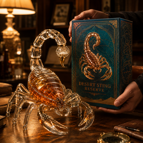 🔥Desert Sting Reserve Scorpion Whiskey