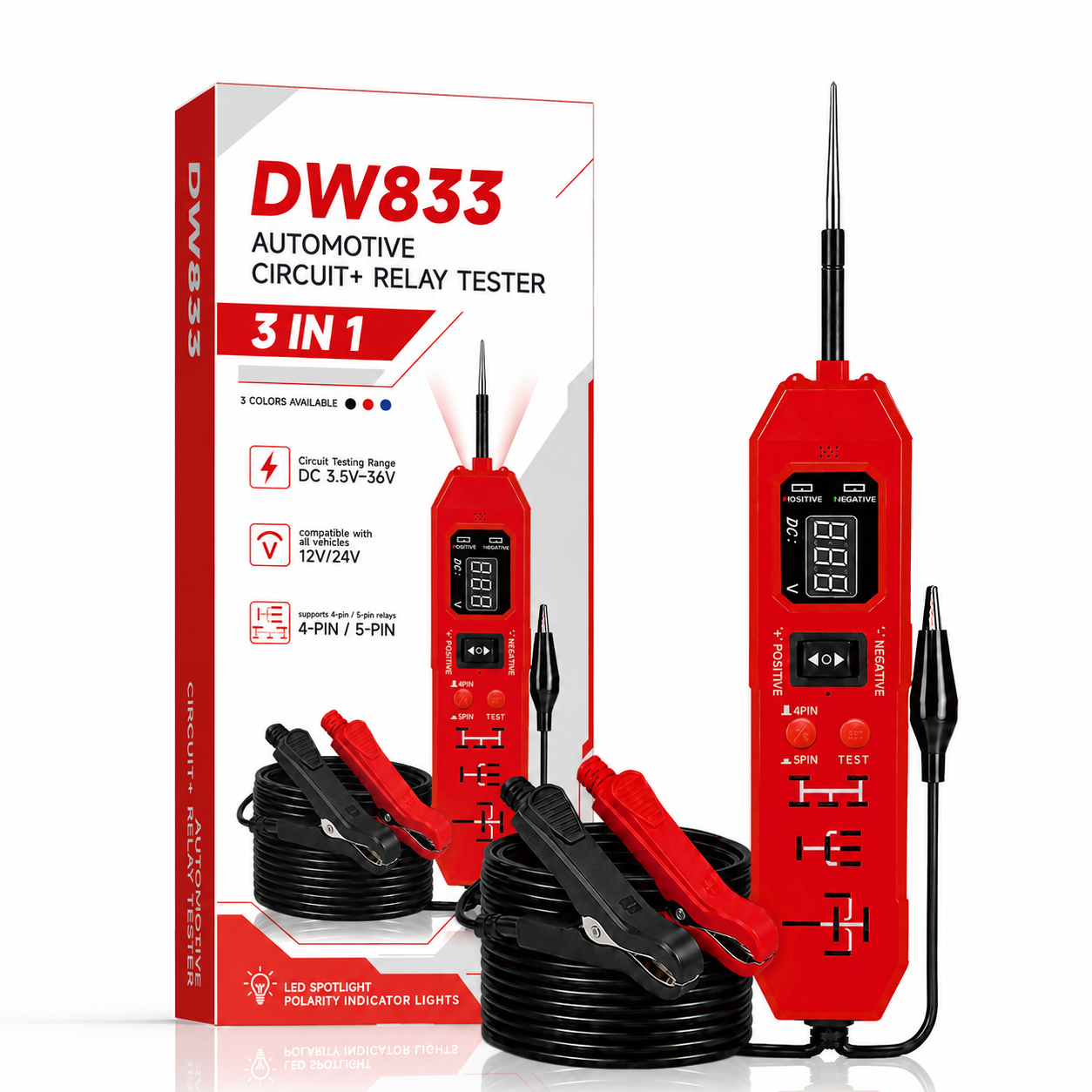 🔥49% OFF🔥3-in-1 Automotive Power Circuit Probe Tester